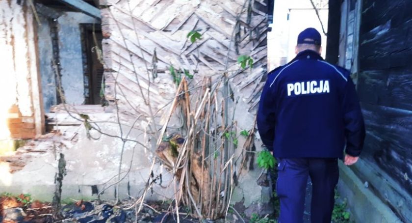 Pijany leżał w rowie. Dzięki zgłoszeniu na policję uniknął wychłodzenia