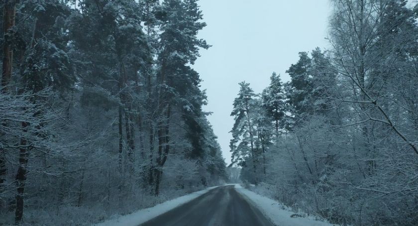 Uwaga - w nocy może być ślisko!
