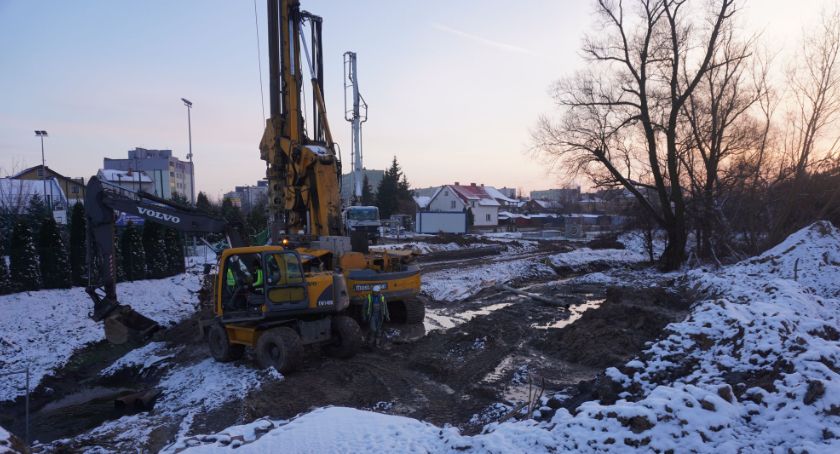 Trwa przebudowa DK66 w Wysokiem Mazowieckiem [FOTO]
