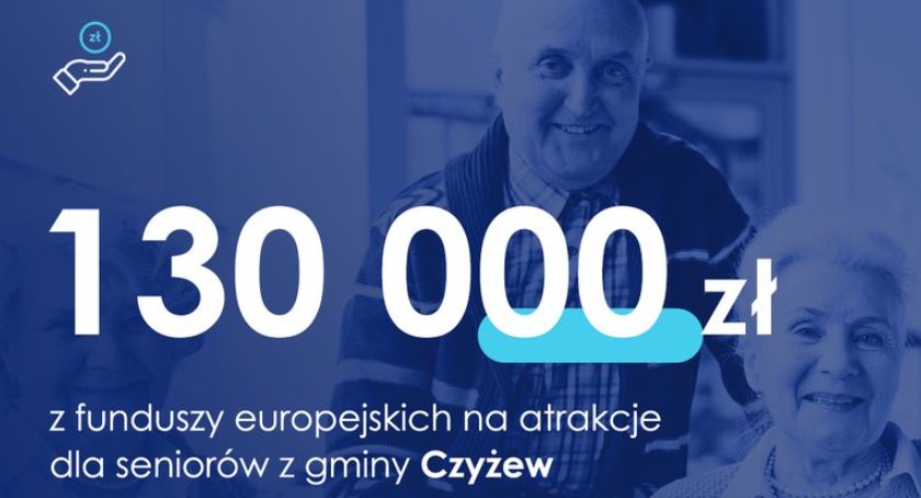 Seniorzy z gm. Czyżew będą mogli skorzystać z nowych zajęć