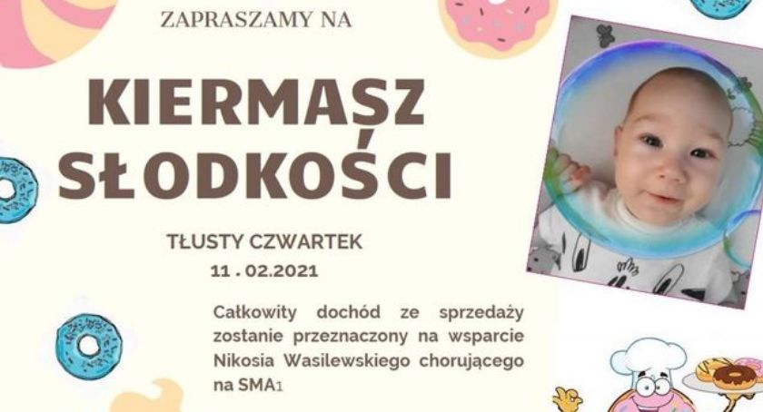 Spędź Tłusty Czwartek w Ciechanowcu i wspomóż Nikosia w walce z SMA