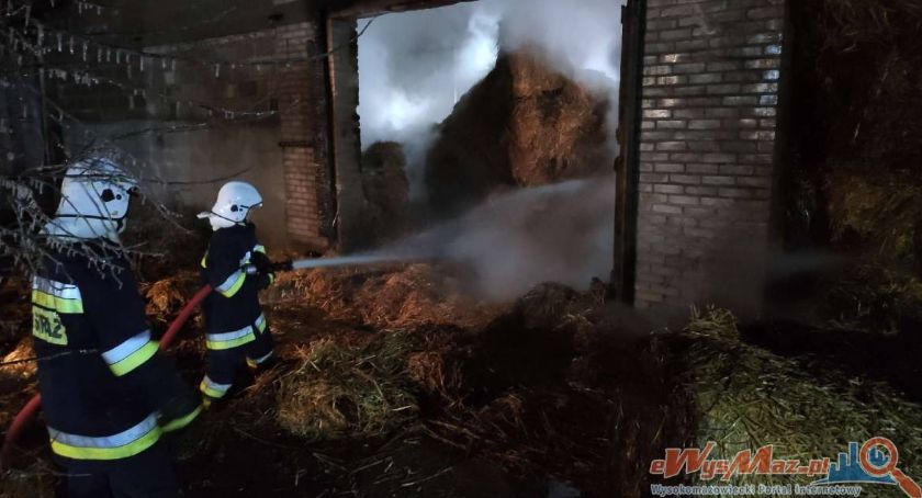 Spłonął ich dobytek. Burmistrz apeluje o pomoc dla pogorzelców