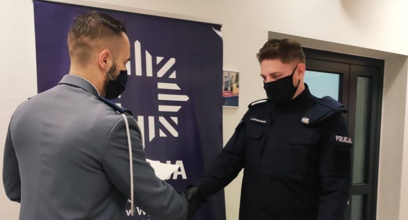 Nowy policjant w wysokomazowieckiej komendzie [foto]