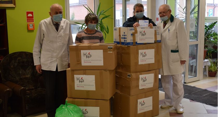 Podlaska Krajowa Administracja Skarbowa pomogła białostockiemu hospicjum