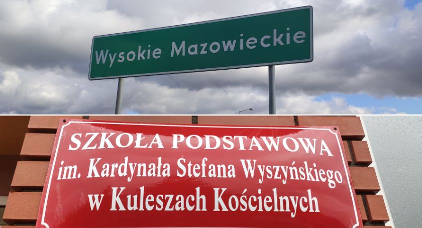 Wysokie Mazowieckie i Kulesze Kościelne z dofinansowaniem z Funduszu Wsparcia Gmin i Powiatów
