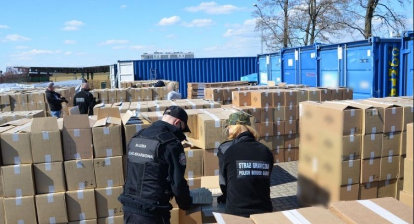 Największy w historii przemyt papierosów przechwycony przez KAS i SG [foto+video]