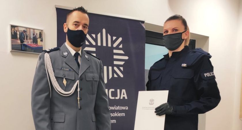 Nowa policjantka w szeregach wysokomazowieckiej policji