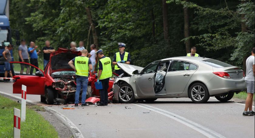 Czołówka na DK66 [FOTO+aktualizacja]