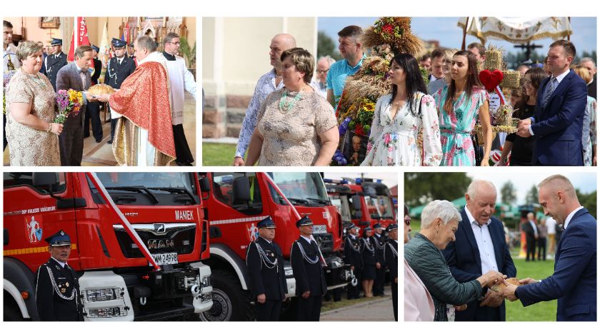 Za nami dożynki w Kuleszach Kościelnych. Oficjalne uroczystości [FOTO]