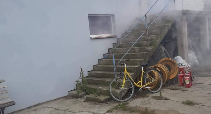 Pożar w młynie w gminie Szepietowo [foto]