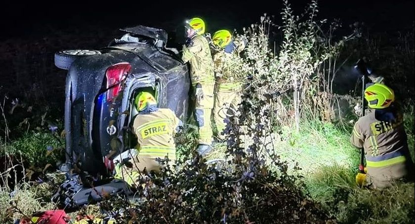Wypadek na trasie Wysokie Mazowieckie - Białystok. Nie żyje jedna osoba [foto]