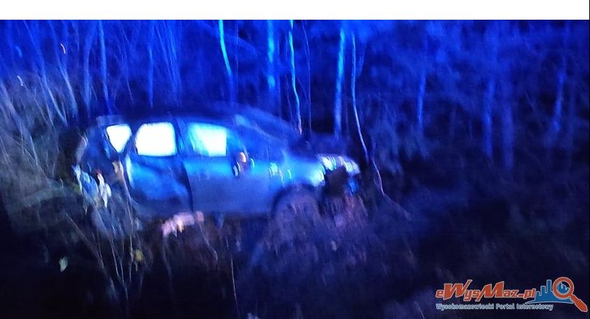 Dachowanie na trasie Ciechanowiec - Nur [FOTO]