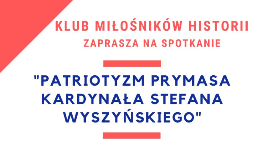 O patriotyzmie Kardynała Stefana Wyszyńskiego opowie prof. Jan Żaryn