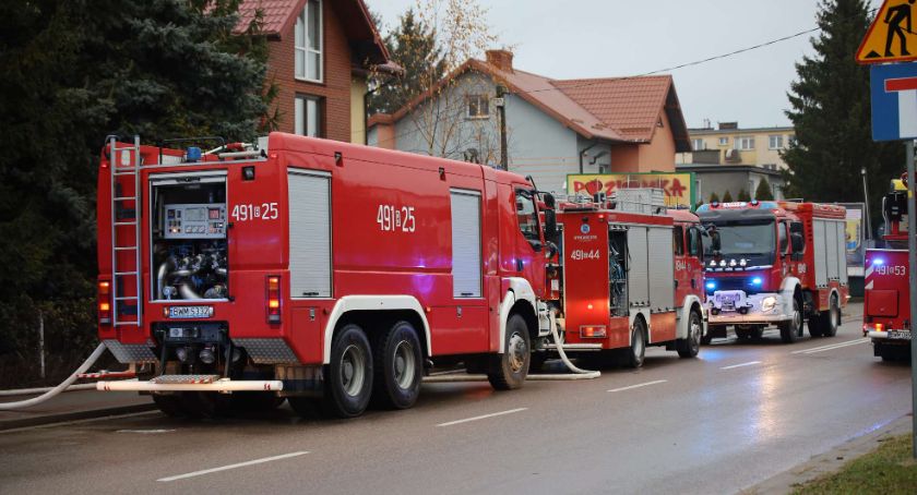 Pożar domu przy ul. Ludowej [FOTO]