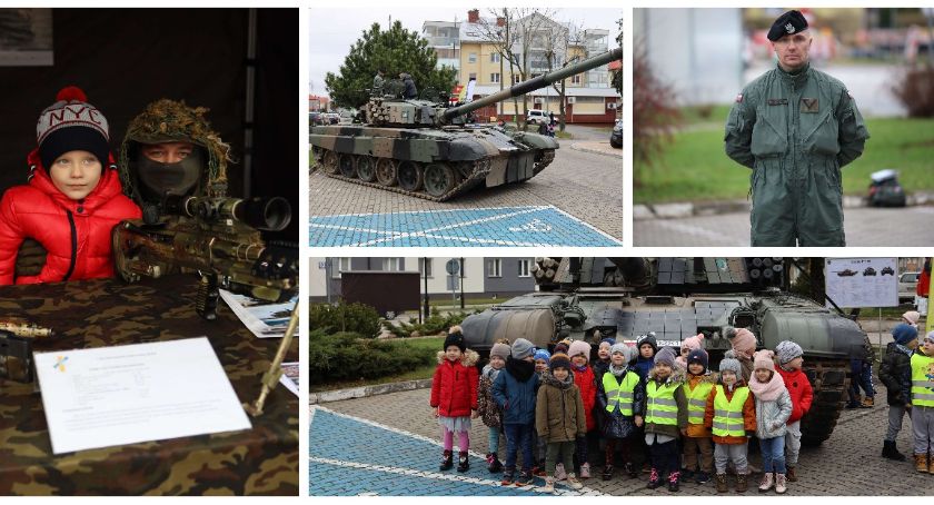 Wyjątkowe wojskowe maszyny w Wysokiem Mazowieckiem [FOTO+VIDEO]