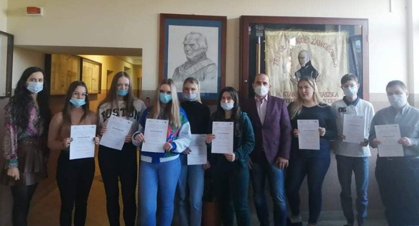 Unijne stypendia dla uczniów ZSZ w Wysokiem Mazowieckiem
