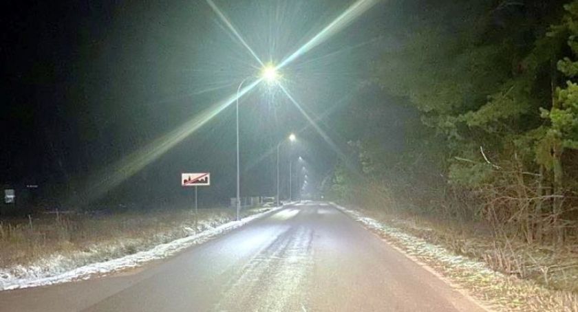 Jaśniej i bezpieczniej przy jednej z ulic w Ciechanowcu