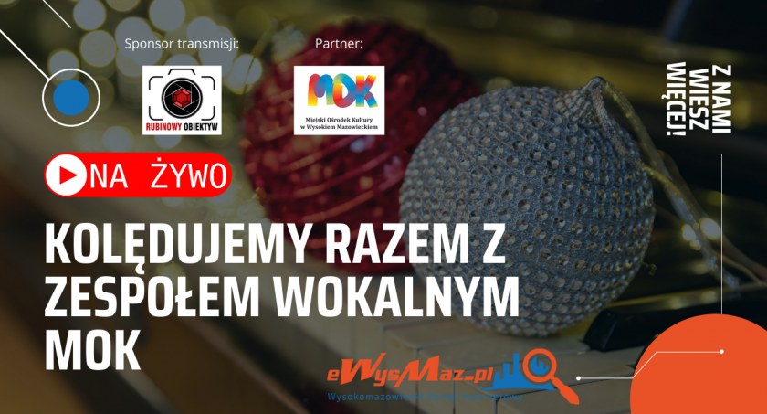 [NA ŻYWO] Koncert - Kolędujmy razem z zespołem wokalnym MOK