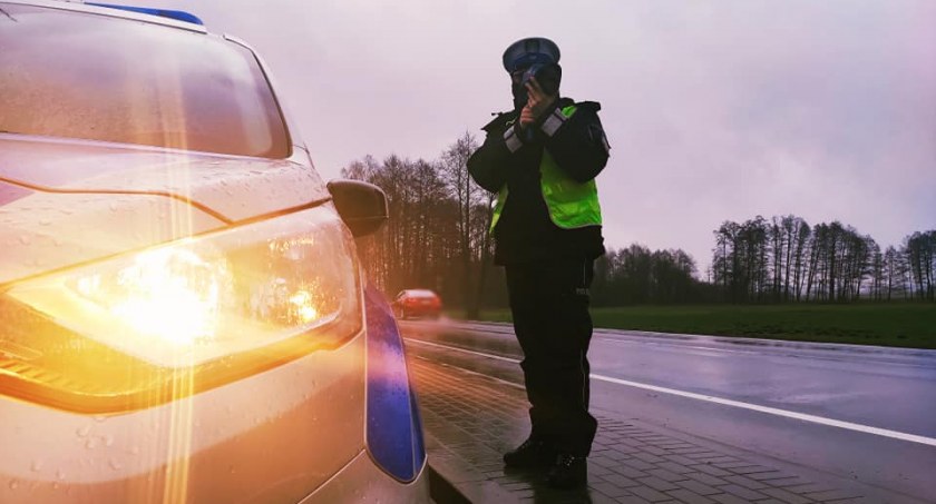 Kierowco zwolnij! Trwa akcja policji