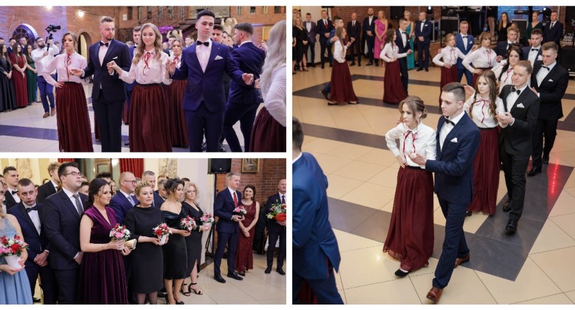 Poloneza czas zacząć! Studniówka ZSZ im. St. Staszica w Wysokiem Mazowieckiem [FOTO+VIDEO]