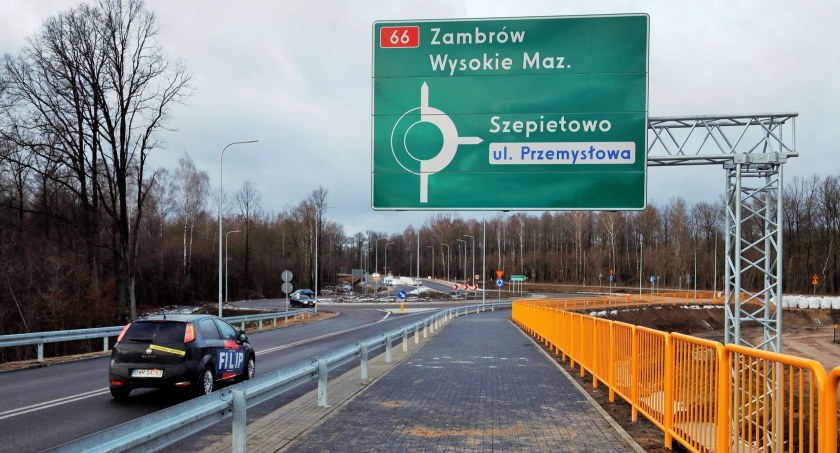 Wiaduktem z Wysokiego Mazowieckiego do Szepietowa [VIDEO]