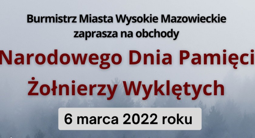 Już w marcu obchody Narodowego Dnia Pamięci 