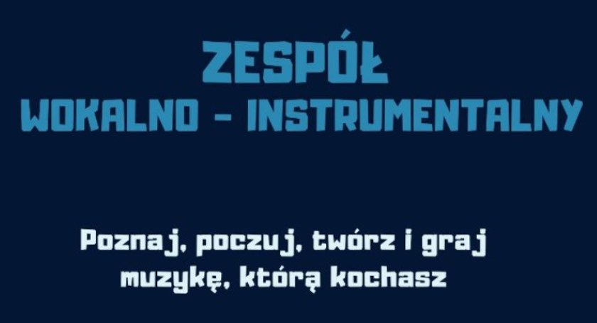 Muzyka w sercu Ci gra? Dołącz do zespołu MOK!