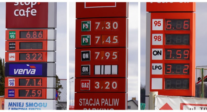 Ceny paliw w Wysokiem Mazowieckiem na rekordowych poziomach. Już płacimy ponad 7 zł [FOTO]