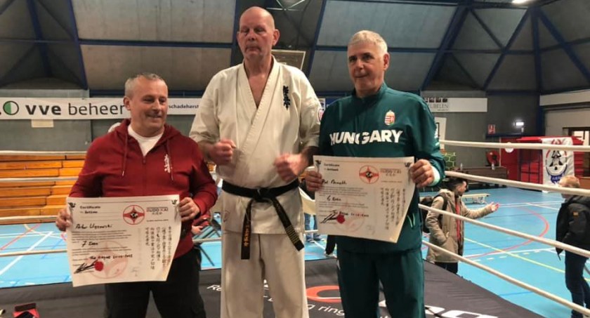 Shihan Artur Więzowski z wyższym stopniem mistrzowskim [foto]