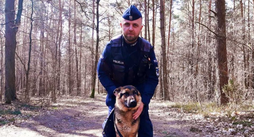 Nowy, wyjątkowy funkcjonariusz w wysokomazowieckiej policji [foto]