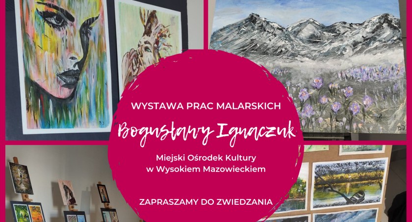 Zapraszamy na wystawę prac Bogusławy Ignaczuk