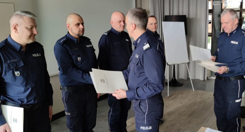 Nadkomisarz Grzegorz Bielawski oficjalnie powołany na stanowisko zastępcy komendanta KPP w Wysokiem Mazowieckiem