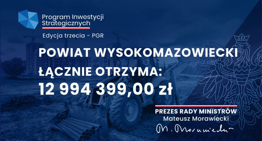 Prawie 13 mln złotych dla samorządów z powiatu wysokomazowieckiego, gdzie funkcjonowały PGR-y