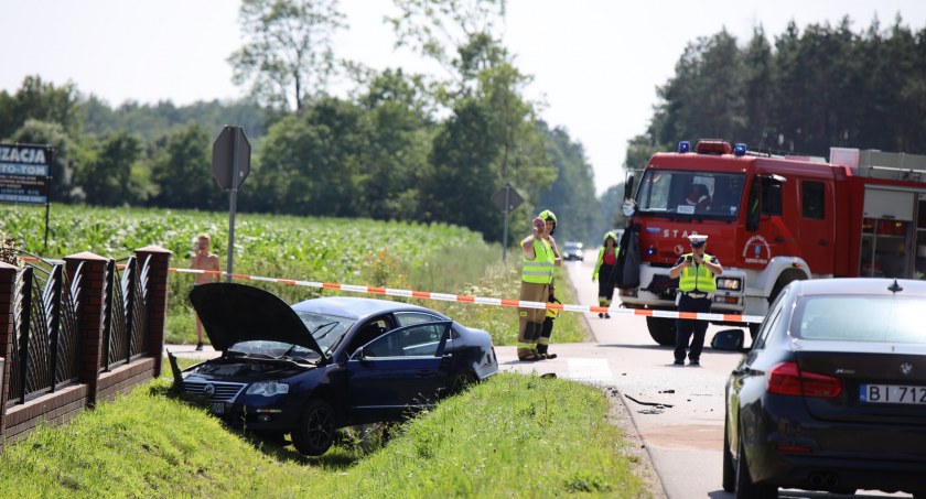 Wypadek na trasie Wysokie Mazowieckie - Czyżew [FOTO+VIDEO+aktualizacja]