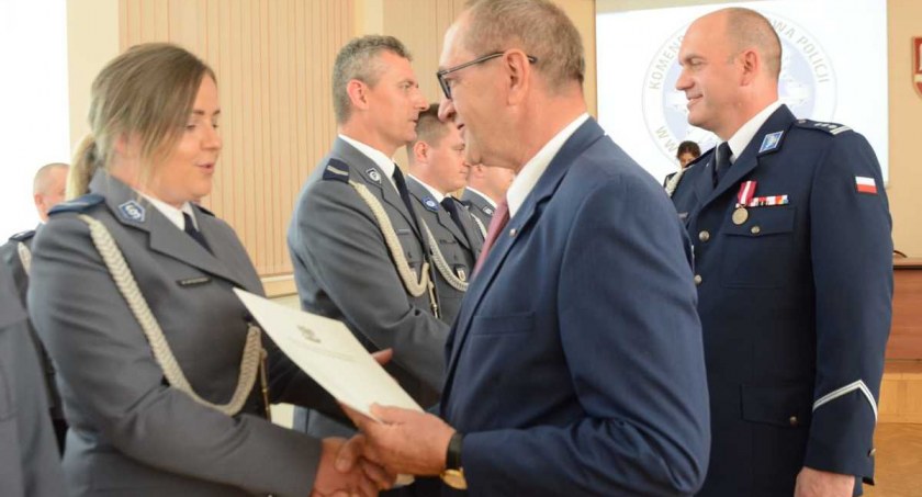 Powiatowe Obchody Święta Policji w Wysokiem Mazowieckiem [foto]
