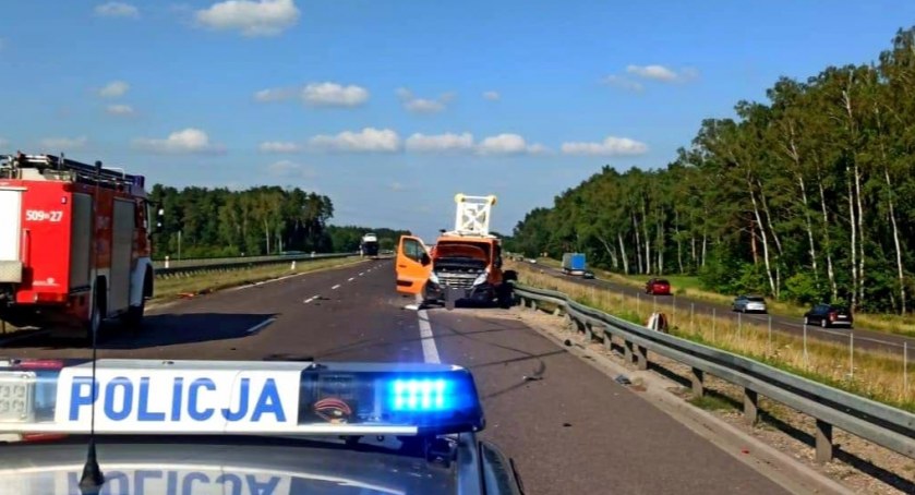 Wypadek na S8 w kierunku Białegostoku. Droga zablokowana [foto]