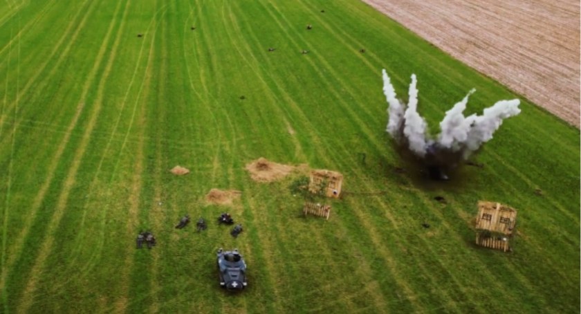 Opowiedz leśna dróżko o tamtych wrześniowych dniach - rekonstrukcja bitwy pod Pruszanką Starą [VIDEO]