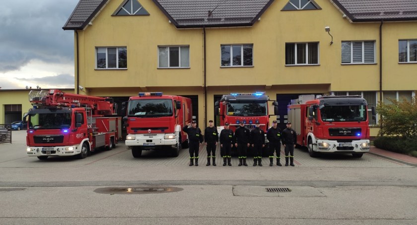 Wysokomazowieccy strażacy oddali hołd zmarłemu koledze [foto]