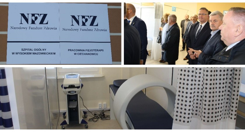 Pacjenci mogą już korzystać z nowej Pracowni Fizjoterapii w Ciechanowcu [foto]