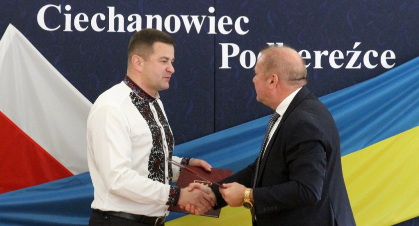 Ciechanowiec i Podbereźce nawiązały współpracę partnerską [foto]