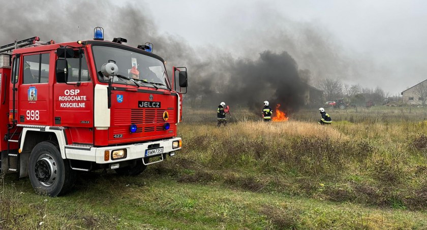 Strażacy ćwiczyli w Bruszewie [foto]