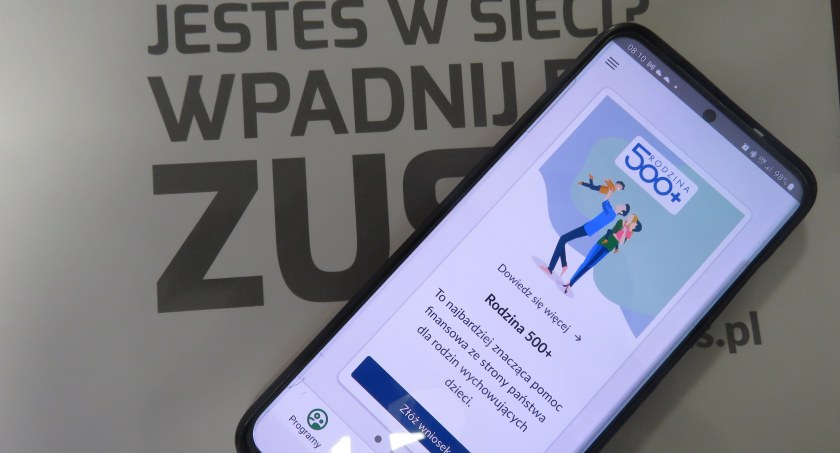 Wniosek o 500+ złożysz przez aplikację