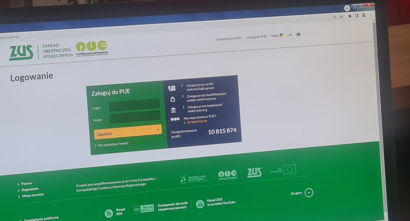 Przedsiębiorco – od nowego roku profil na PUE ZUS będzie obowiązkowy!