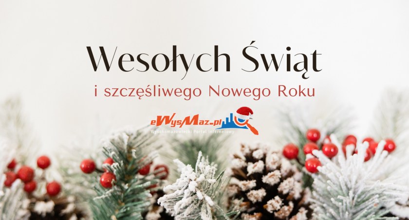 Drodzy czytelnicy! Przyjmijcie najlepsze życzenia świąteczne od redakcji eWysMaz.pl