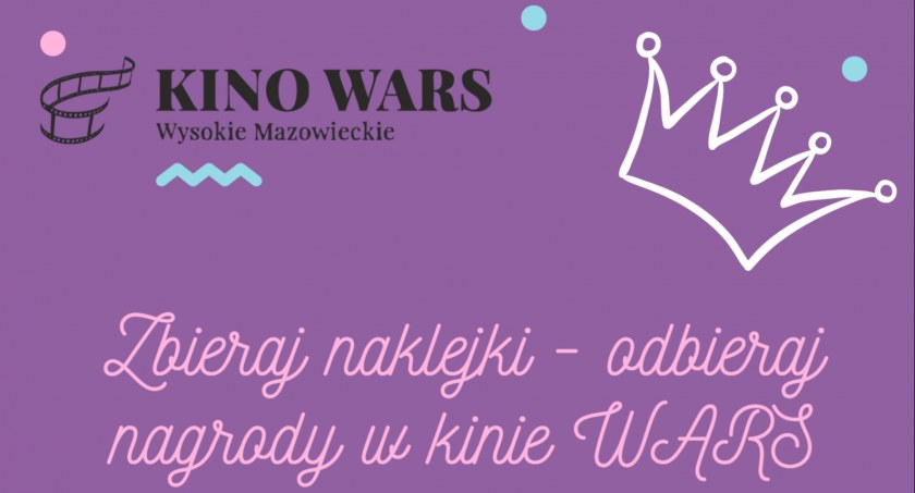 Zbieraj naklejki i odbieraj nagrody w kinie WARS