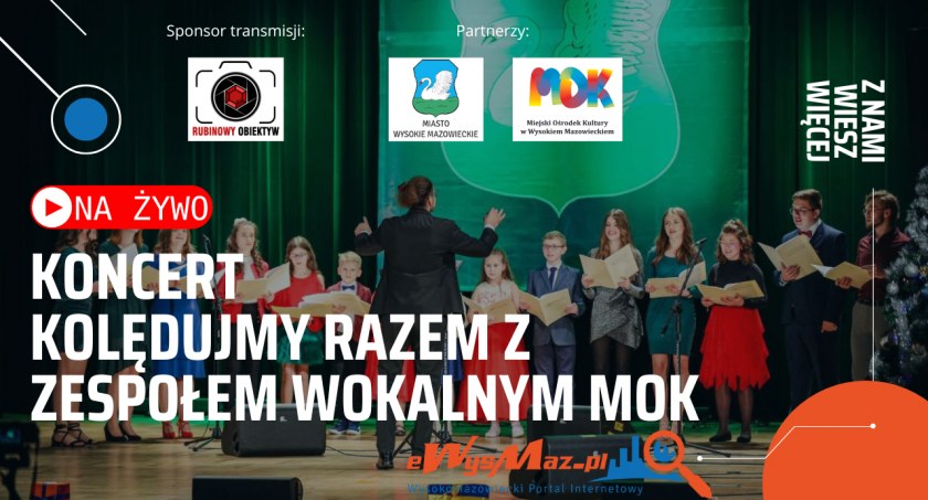 [NA ŻYWO] Koncert kolęd w wykonaniu zespołu wokalnego MOK