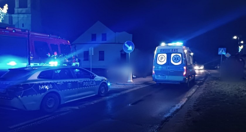 Potrącenie na przejściu dla pieszych w Czyżewie [foto]
