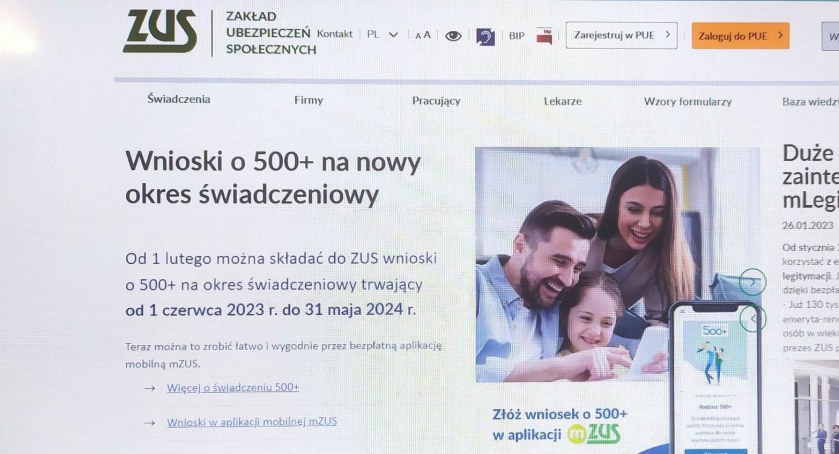 500 plus na nowy okres świadczeniowy - ruszył nabór wniosków