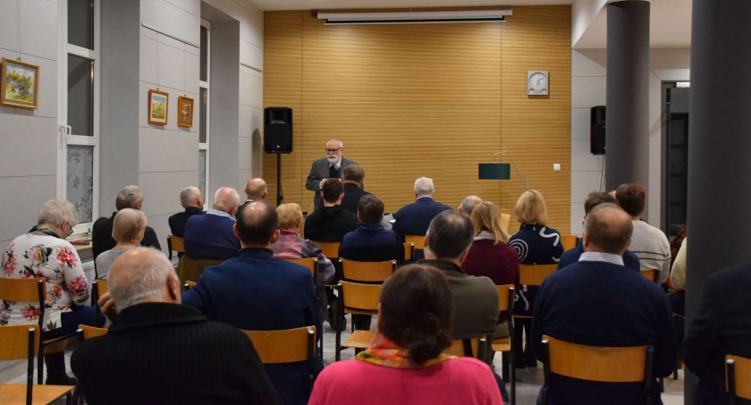 Wysokie Mazowieckie: O mediach podczas spotkania z prof. Łęcickim [foto]