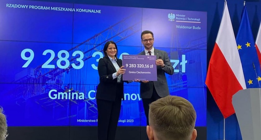 Ponad 9 mln złotych na mieszkania w Ciechanowcu